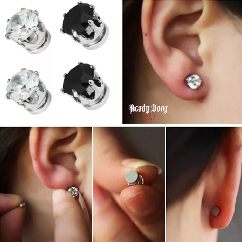 Aretes de iman